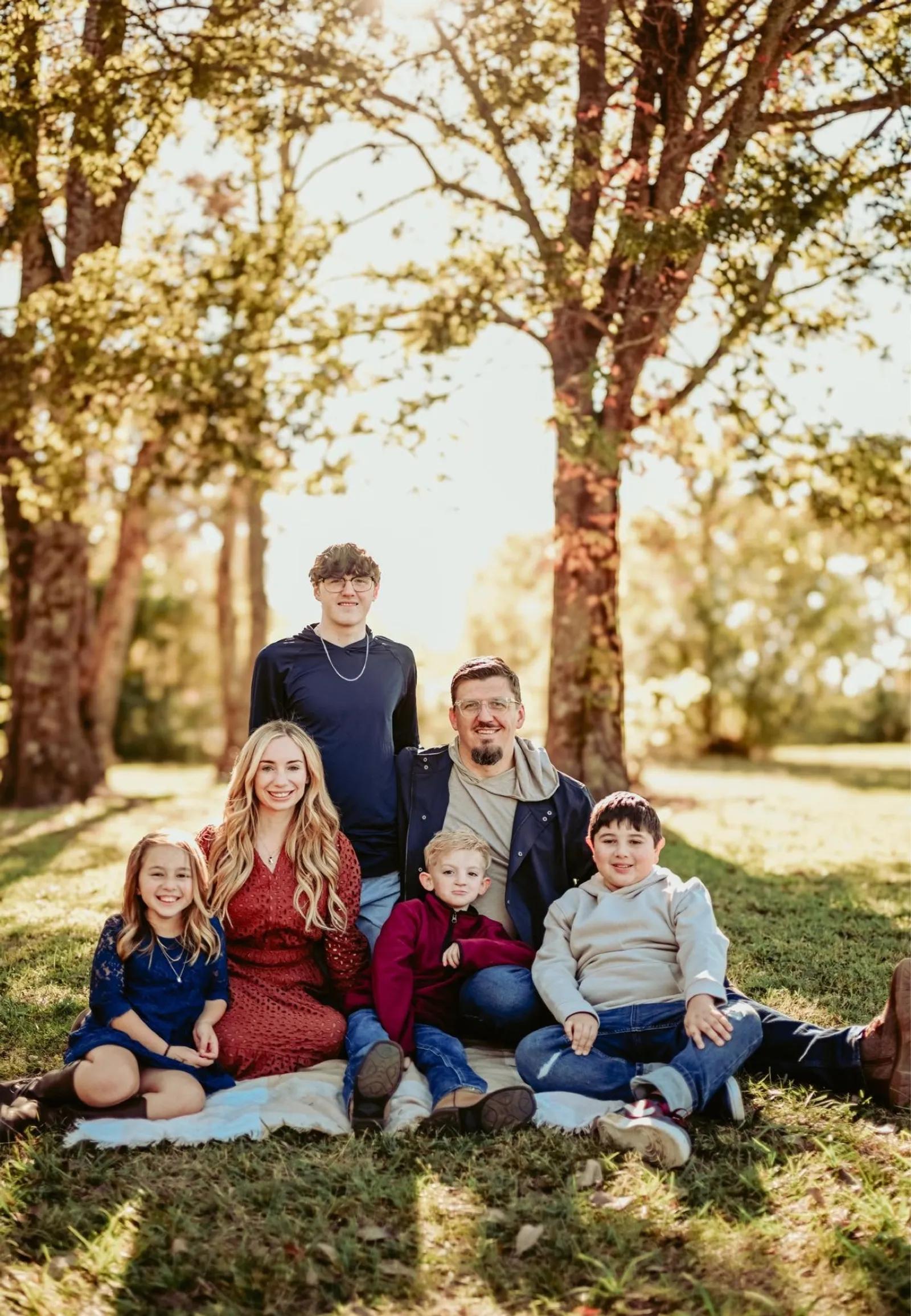 Fabio Nass with his family